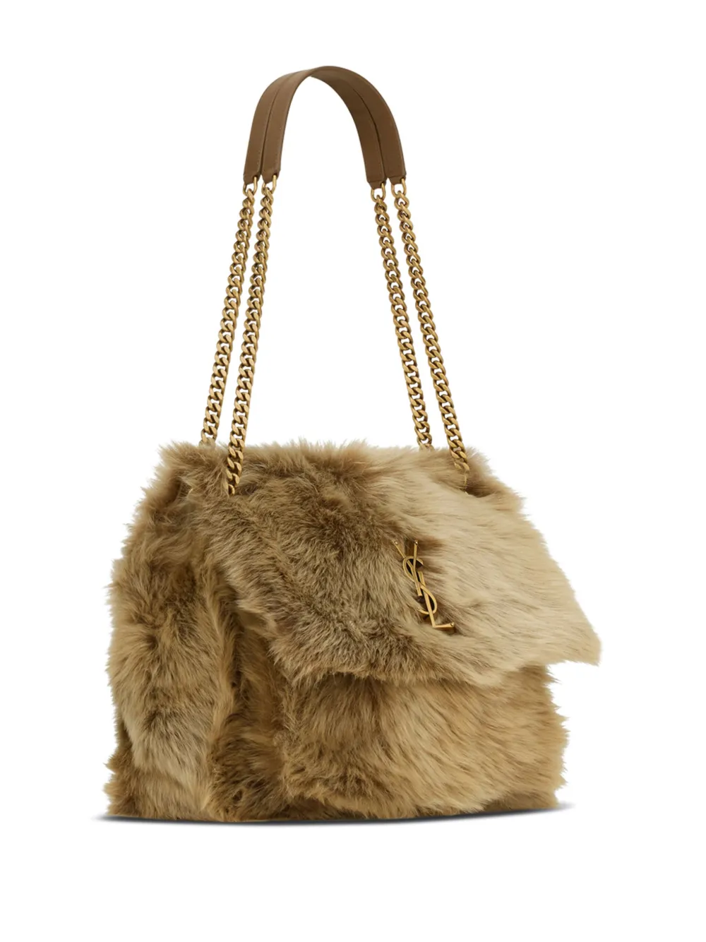 Saint Laurent Niki Shoulder Bag In Neutrals