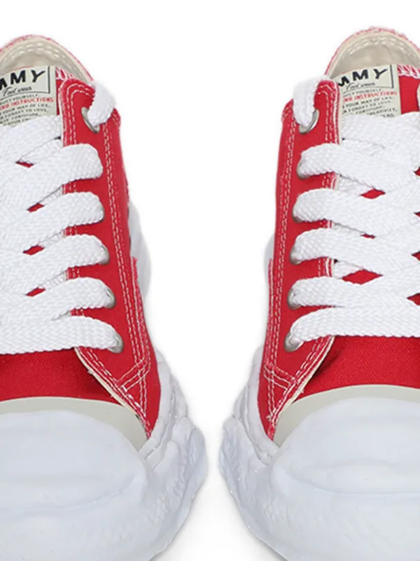 Maison MIHARA YASUHIRO Hank Sneakers | Red | FARFETCH