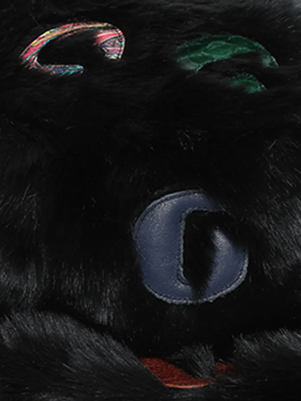 GALLERY DEPT. Big Fur hoed - Zwart