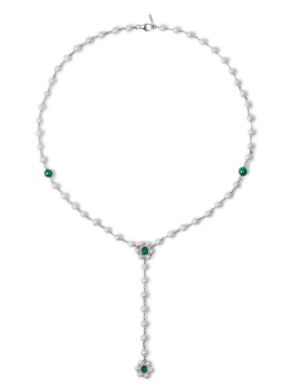 VEERT collar The Macro Flower | plateado | Image 1