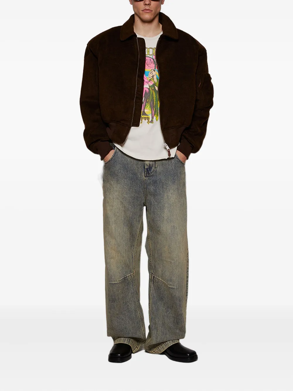 Madeworn Fleetwood Mac T-shirt In Neutral