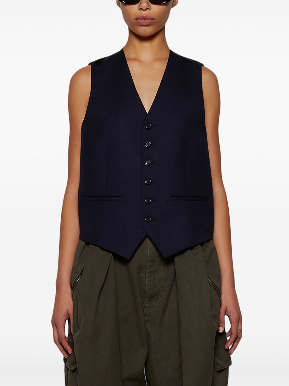 LOEWE wool waistcoat Women