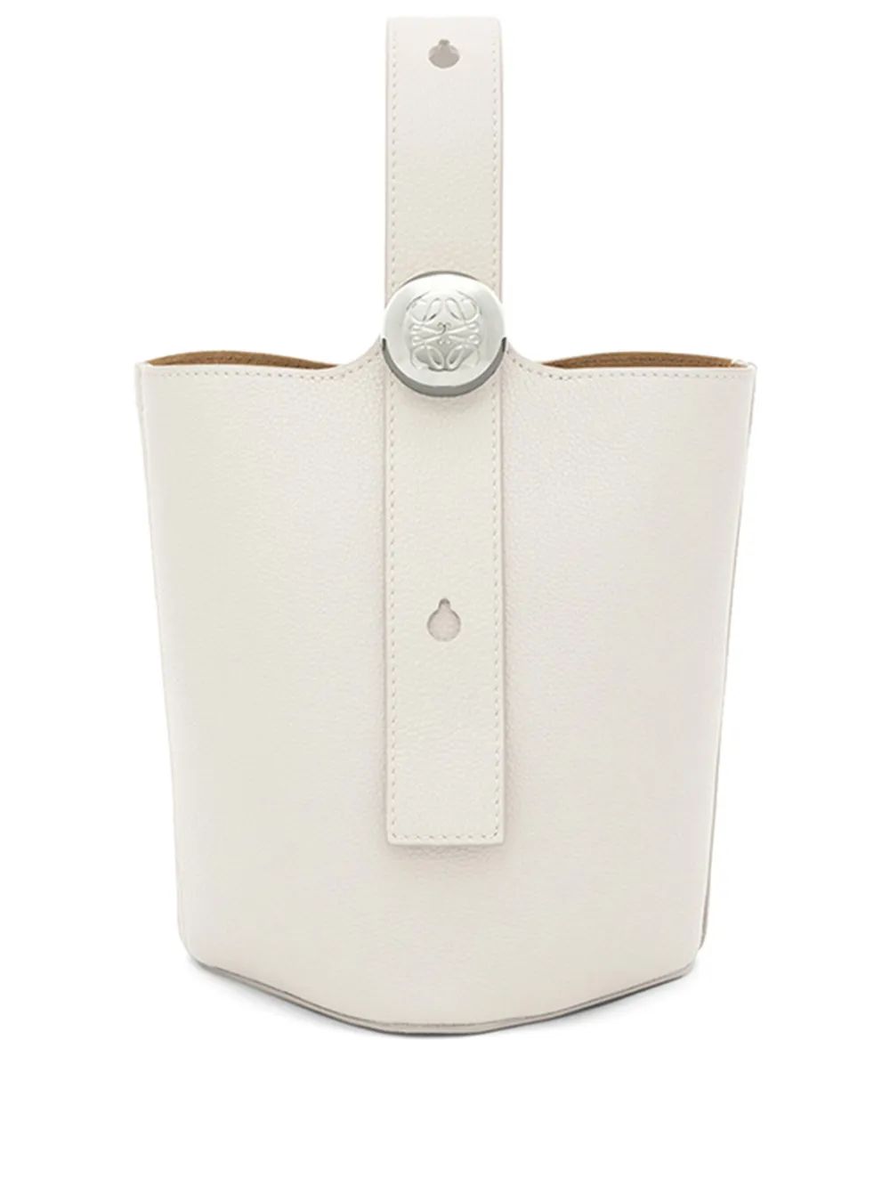 LOEWE bolsa bucket Pebble mini | blanco | Image 1