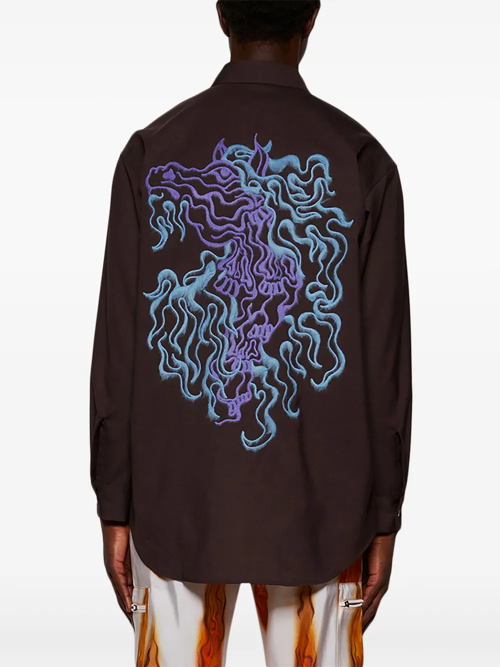 Casella Meyer Pegasus Shirt In Brown