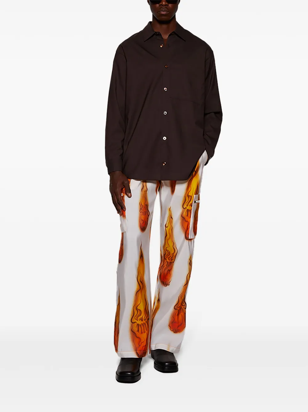 Casella Meyer Pegasus overhemd - Bruin