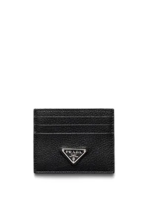 Prada カードケース | ブラック | FARFETCH JP