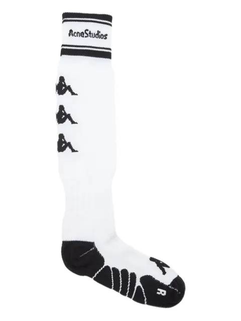 Acne Studios logo football socks 