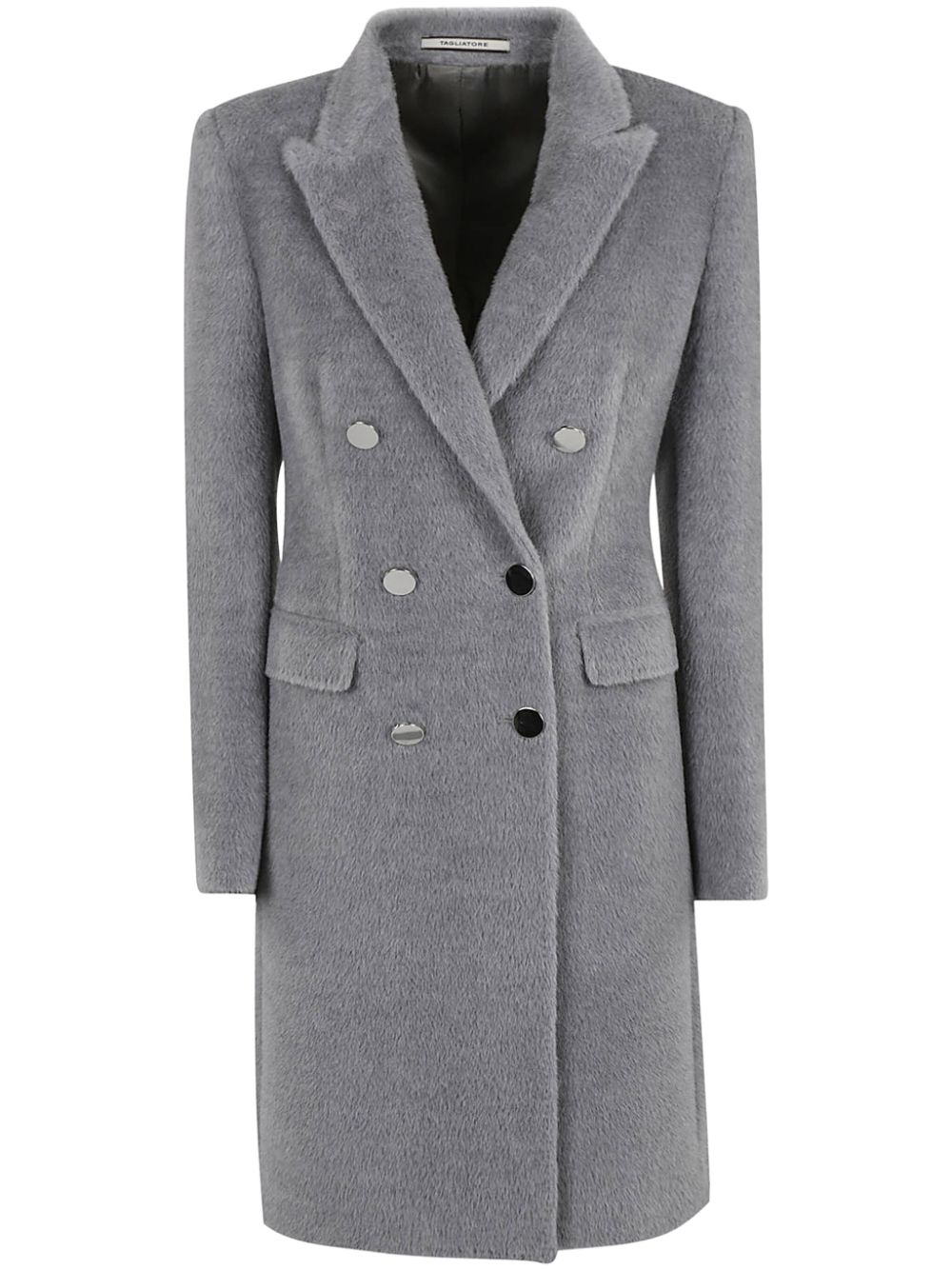 Tagliatore double breasted coat - Grey