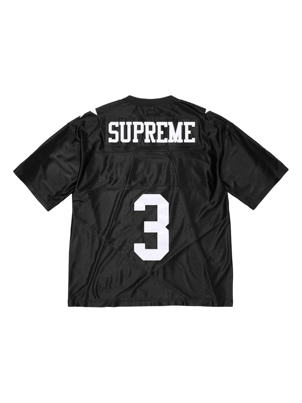 Supreme Star Football Jersey "Black" T-shirt - Zwart