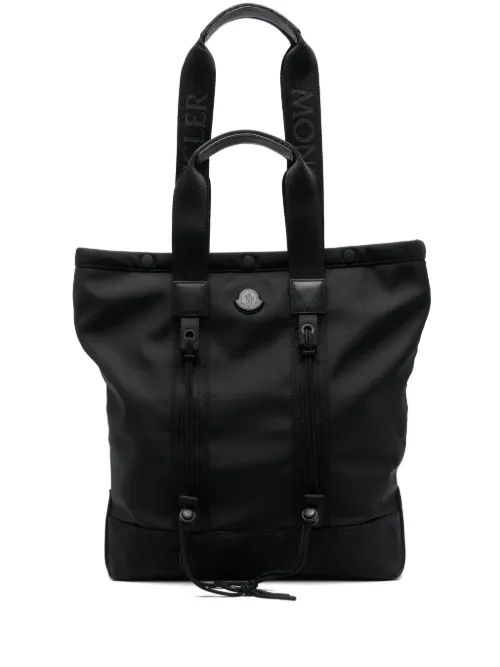 Petit sac à main en tissu imperméable - Moncler - Modalova