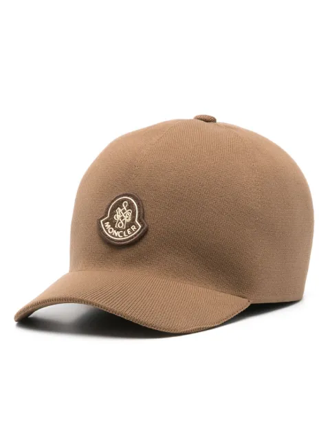Moncler Cappello da baseball con applicazione logo