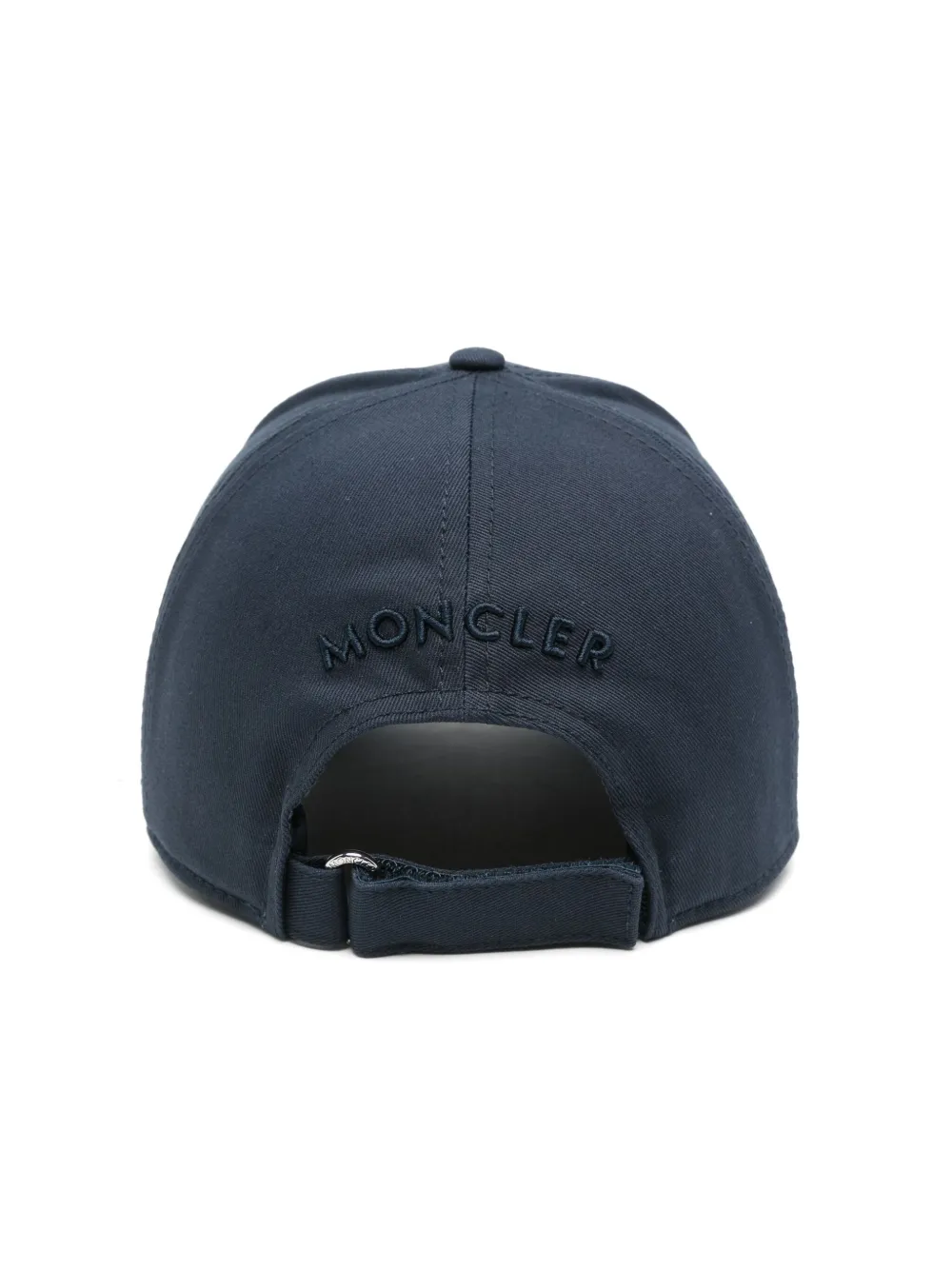 Moncler Gabardine honkbalpet - Blauw