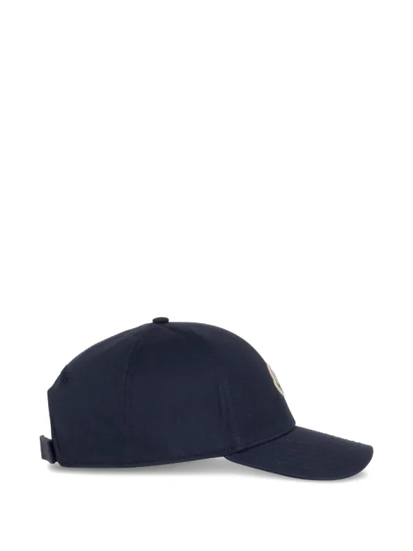 Moncler Gabardine Baseball Cap | Blue | FARFETCH JO