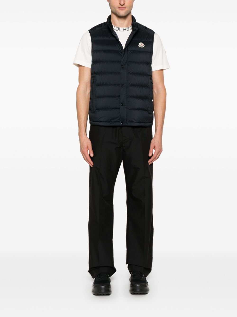 Moncler Barthe gilet - Blauw