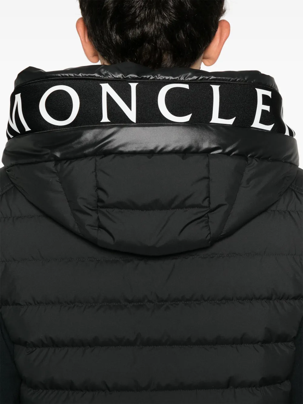 Moncler Bourget gilet Zwart