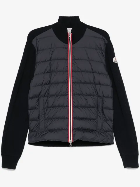 Moncler kofta med vadderad panel