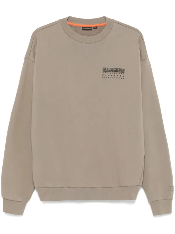 Napapijri Premium Sweatshirt Neutrals FARFETCH