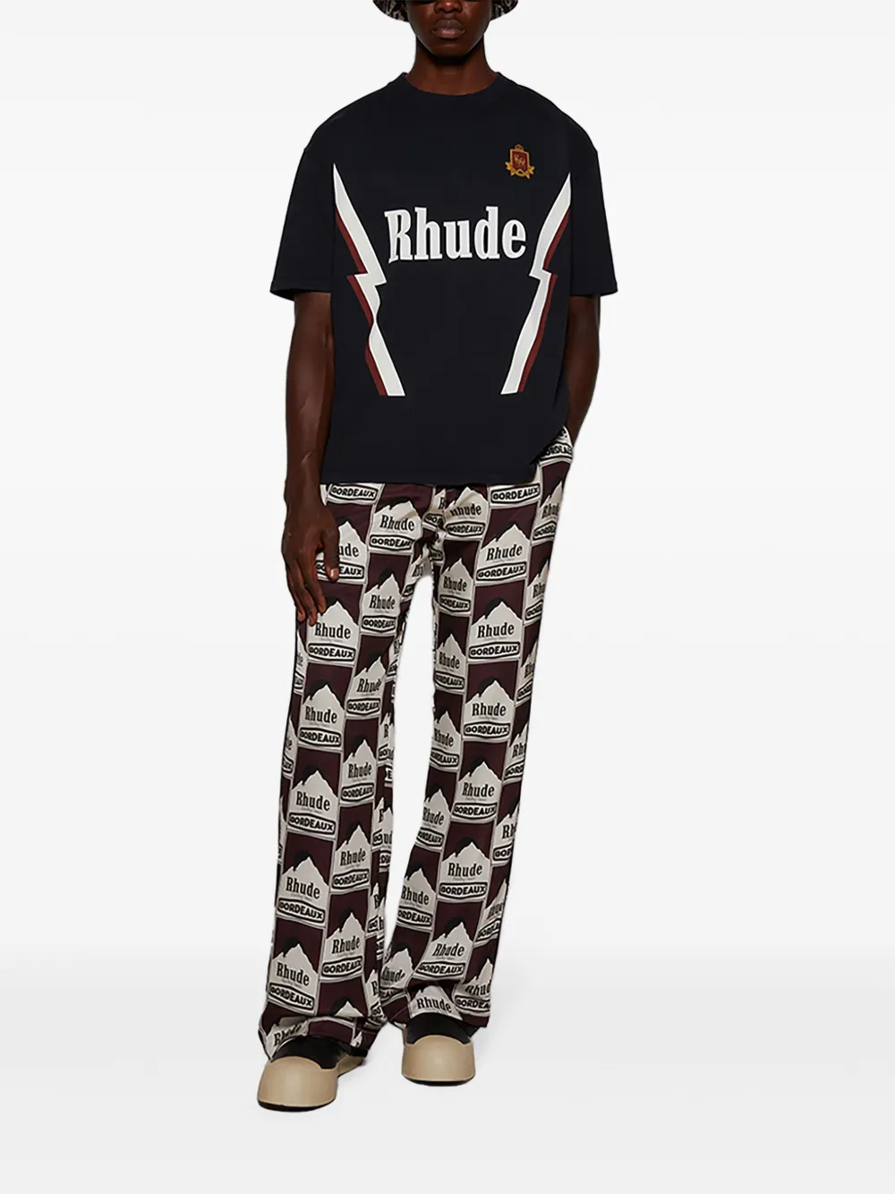 RHUDE Moonlight broek - Rood