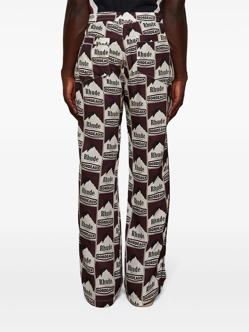 RHUDE Moonlight broek Rood