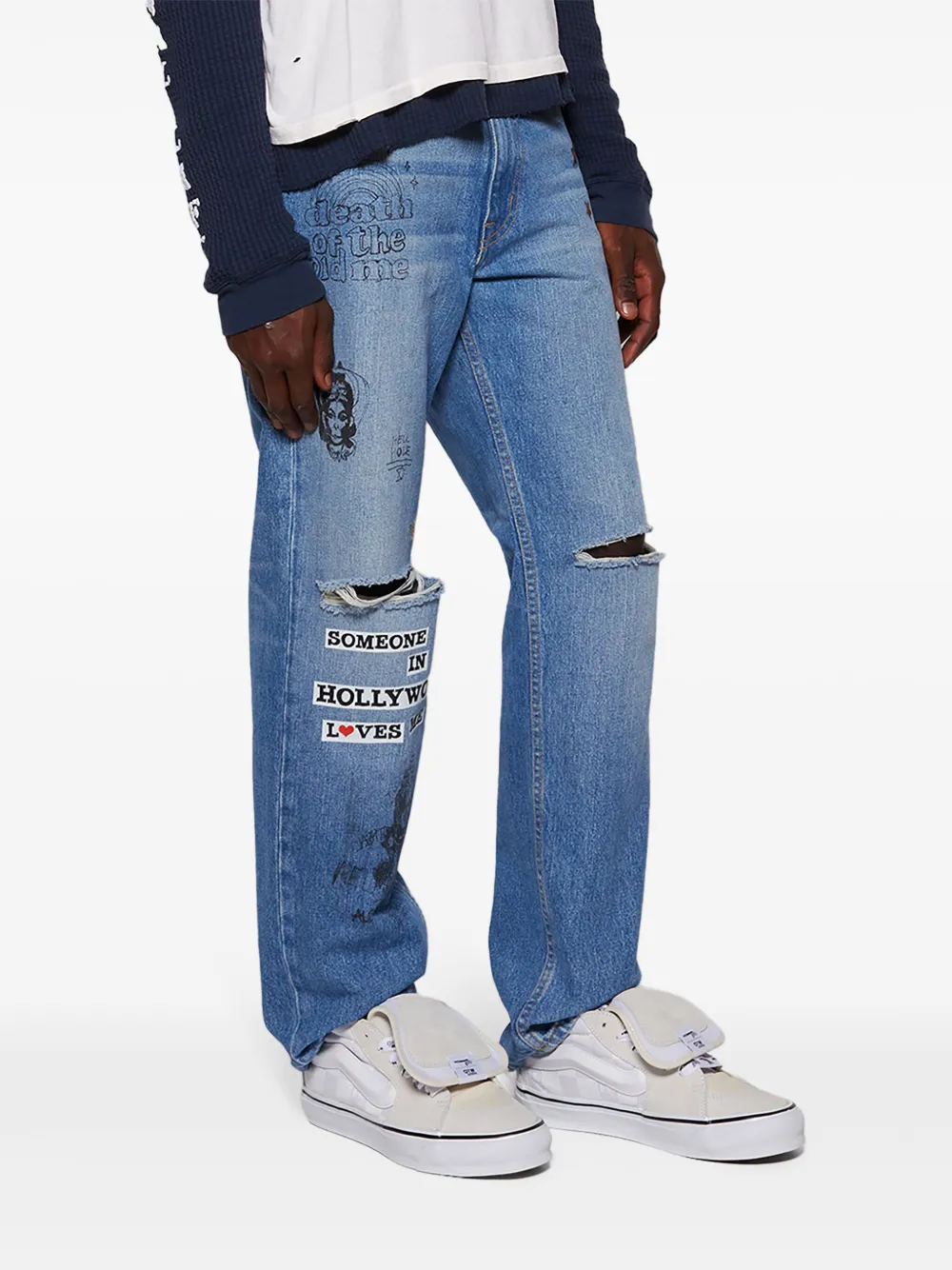 Vans x HommeGirls Sk8-Mid Reissue 83 sneakers Wit