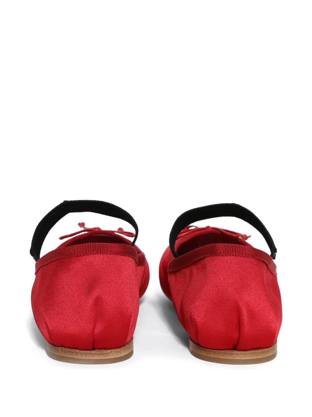 Miu Ballerina's met logopatch Rood