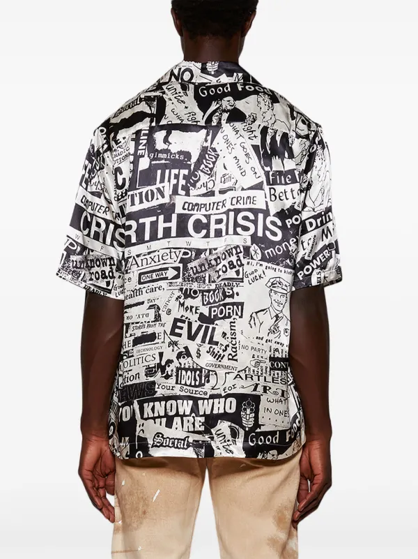 GALLERY DEPT. Wilson Shirt | Black | FARFETCH