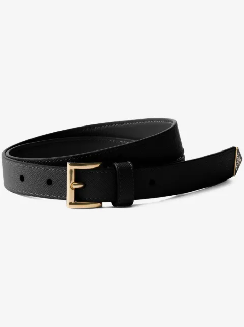 Prada Saffiano leather belt