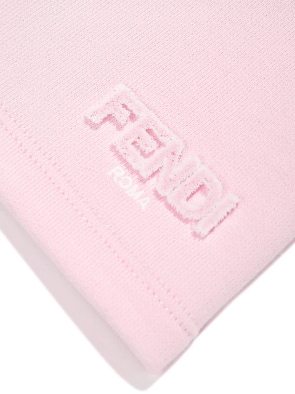 Fendi Kids Trainingsshorts met logo Roze