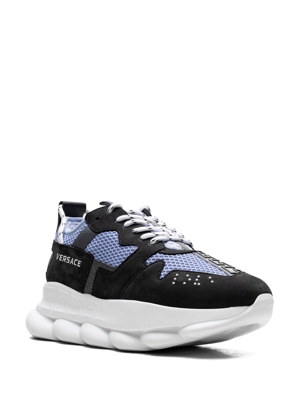 Chain Reaction 2 Black Light Blue Sneakers