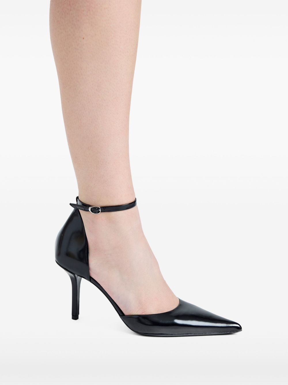 Proenza Schouler Slash pumps met enkelbandje Zwart