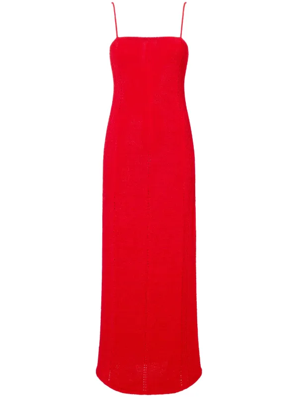 Proenza Schouler Suki Dress in Red