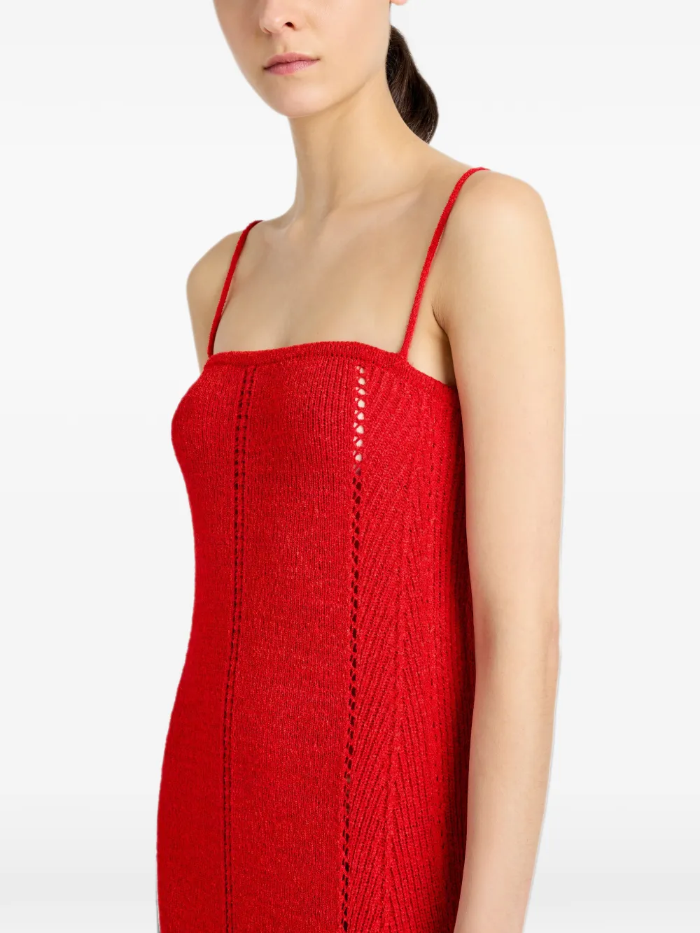 Proenza Schouler Suki jurk Rood