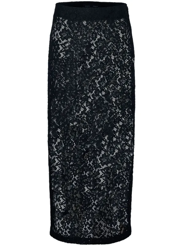 Proenza Schouler Jasmine Maxi Skirt in Black