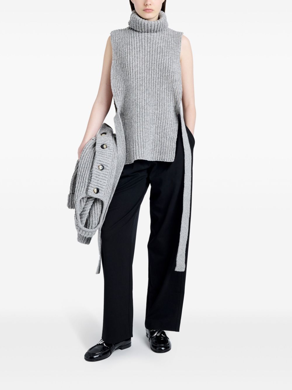 Proenza Schouler White Label Ember vest - Grijs