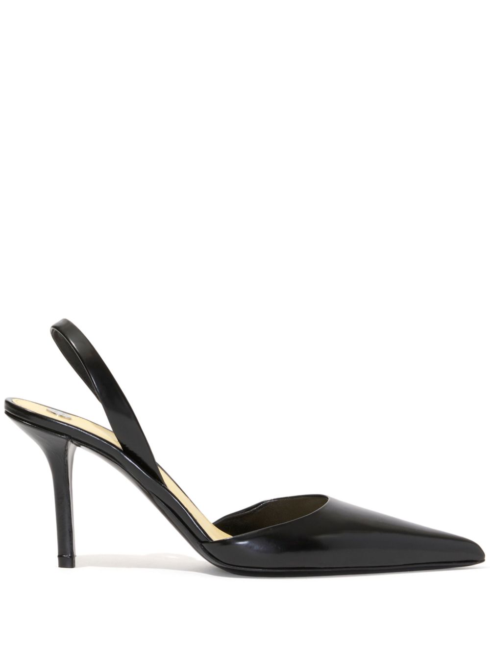 Proenza Schouler Slash slingback pumps Zwart