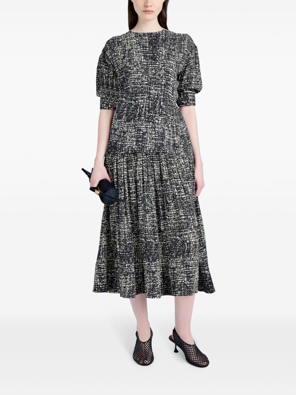 Proenza Schouler Harlow dress - Zwart