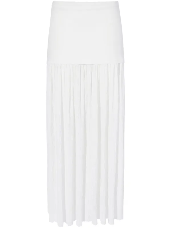 Proenza Schouler Paige Skirt in White