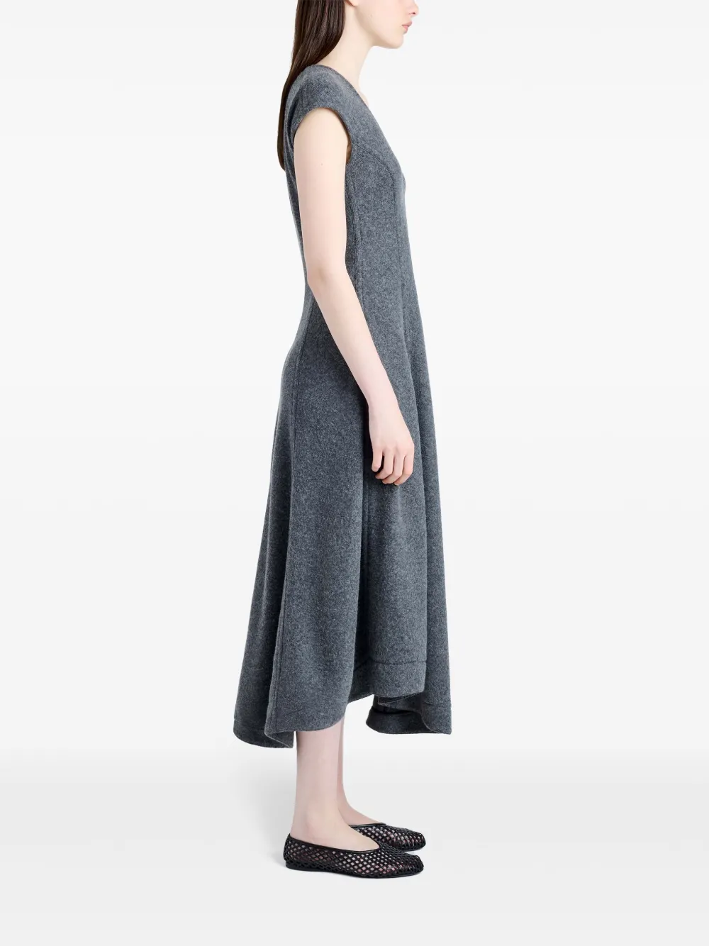 Shop Proenza Schouler Delilah Dress In Grey