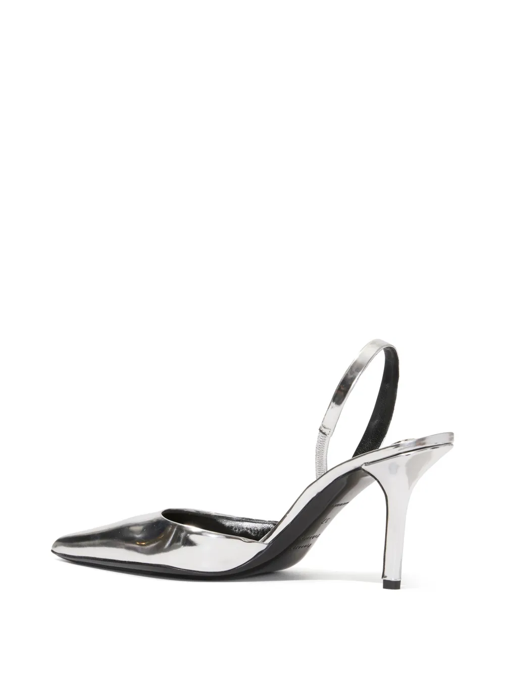 Proenza Schouler Slash slingback pumps Zilver