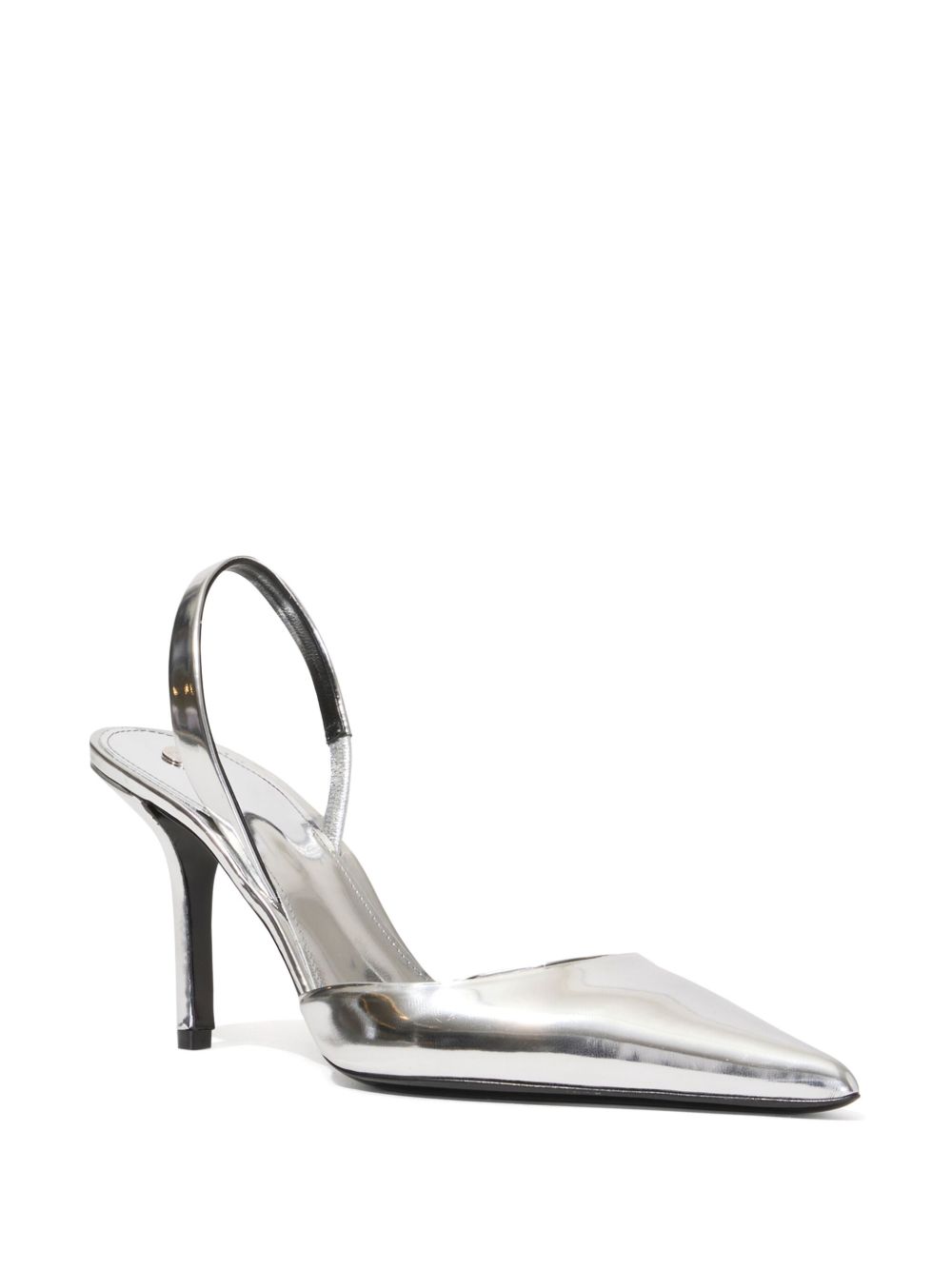 Proenza Schouler Slash slingback pumps - Zilver