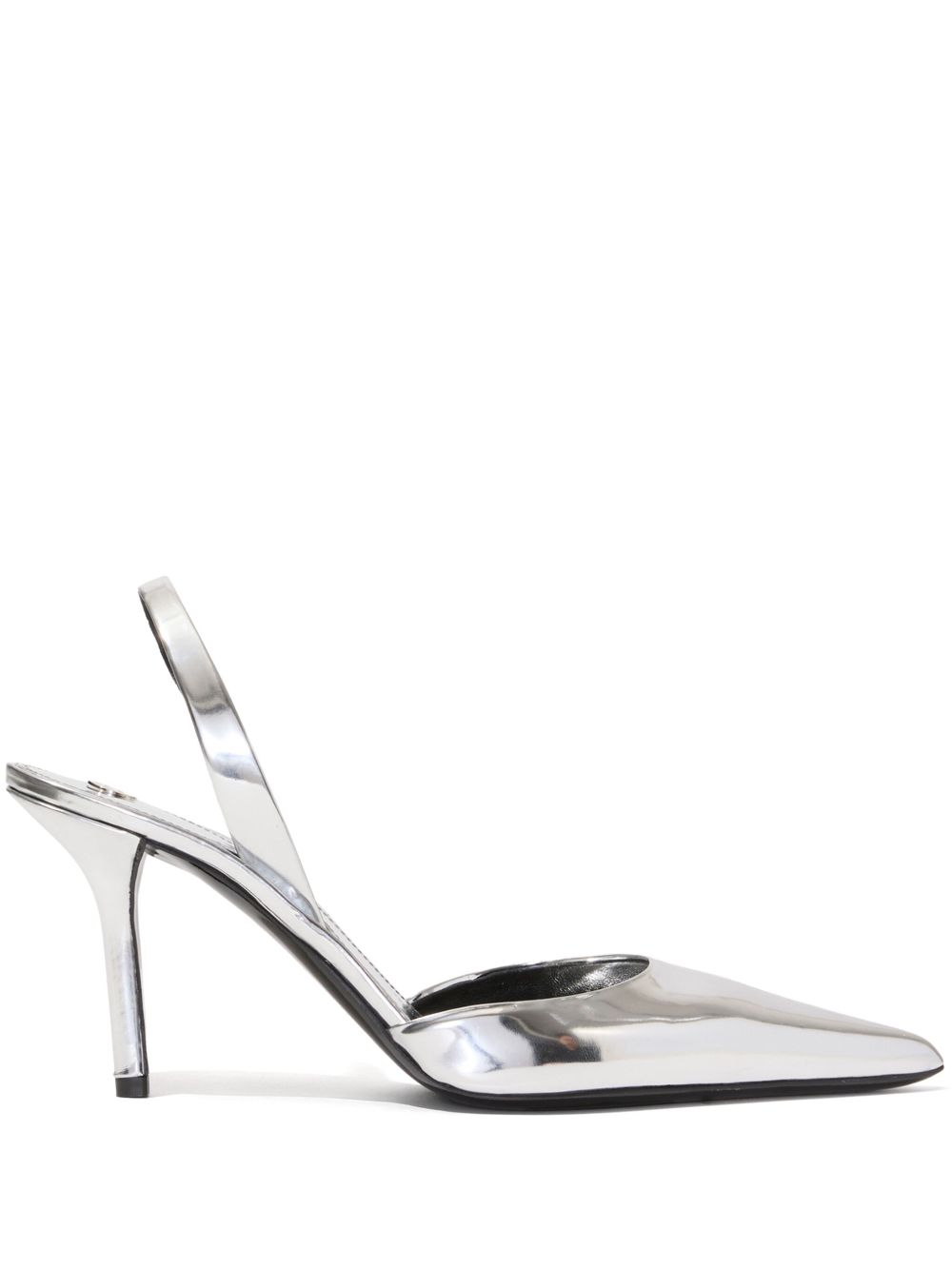 Proenza Schouler Slash slingback pumps Zilver