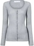 Proenza Schouler White Label Hattie cardigan - Grey