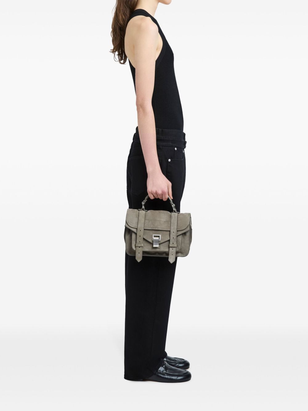 Proenza Schouler PS1 kleine handtas - Grijs