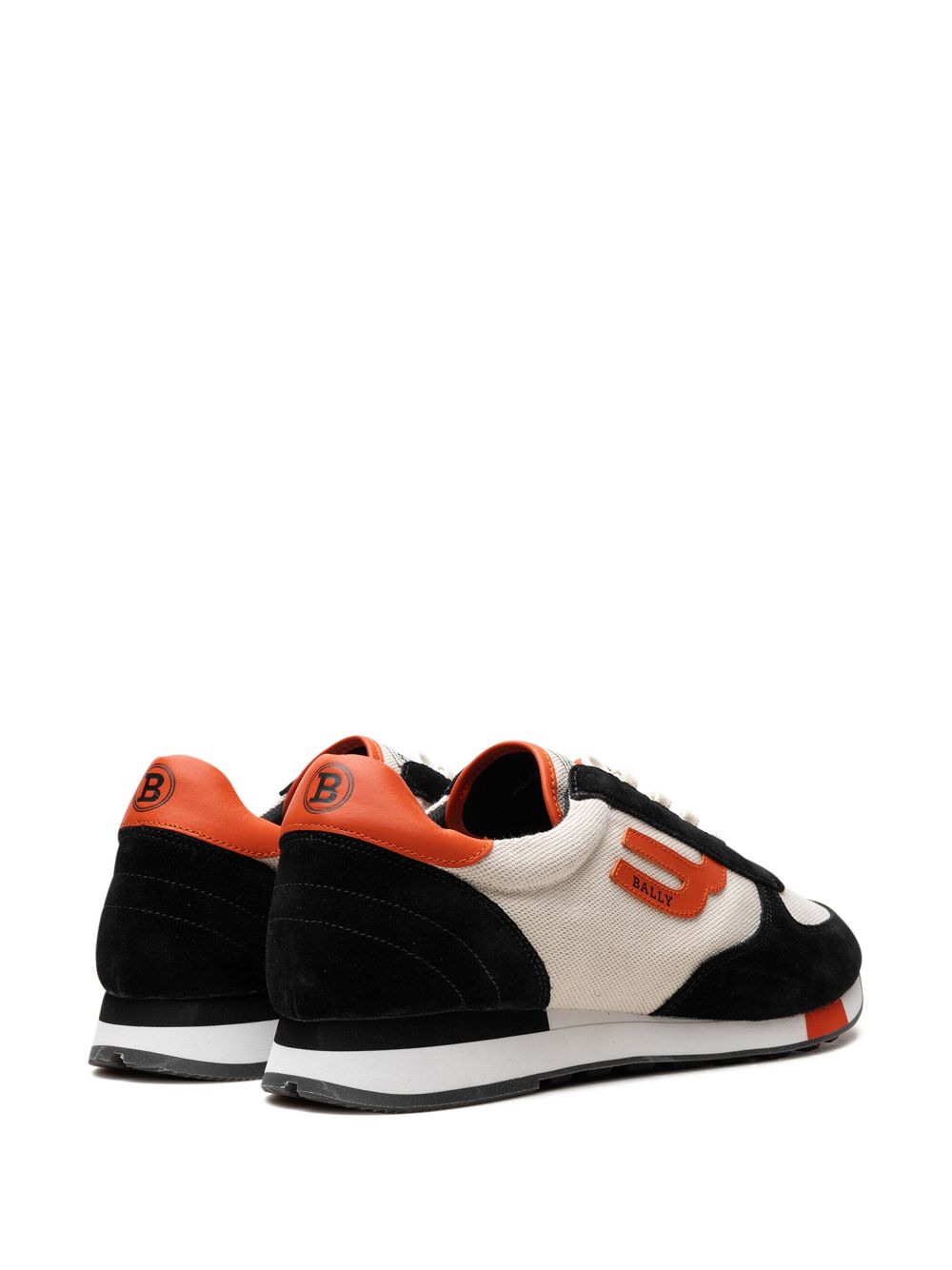 Bally Gavino "Natural Orange Black" sneakers Beige