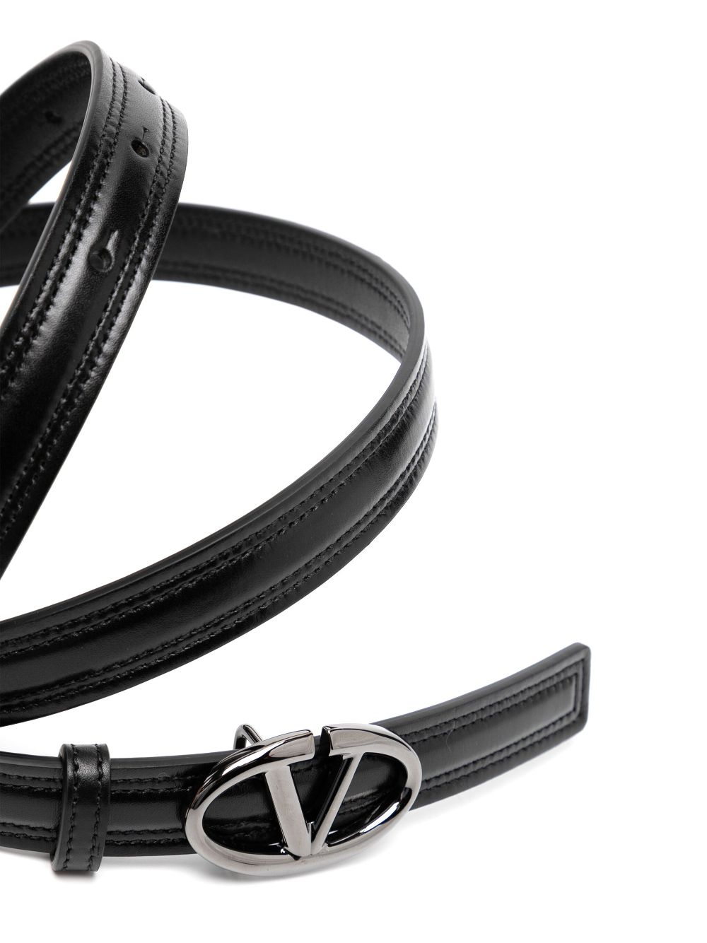 Valentino Garavani The Bold Edition VLogo belt - Black