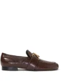 Proenza Schouler embossed effect loafers - Brown
