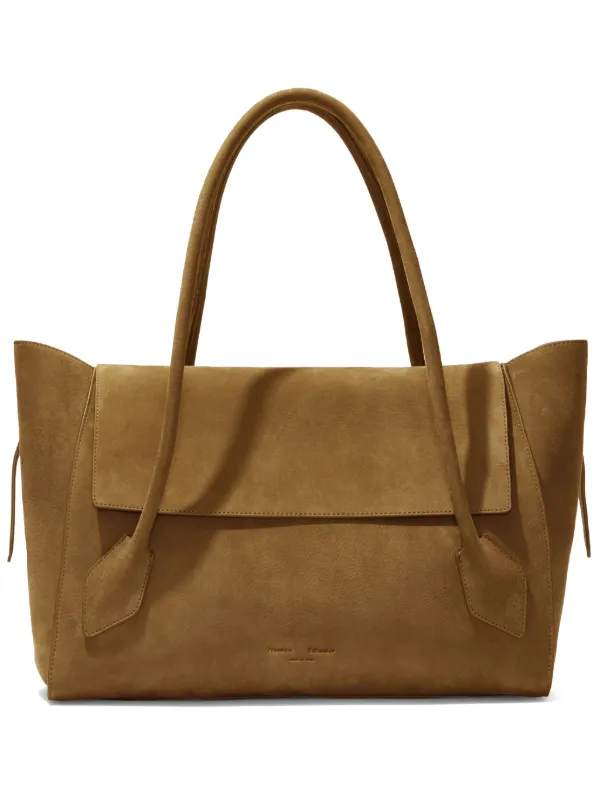 Proenza Schouler Tate Bag in Nubuck Calf in Brown
