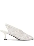 Proenza Schouler Tee Perforated pumps - White