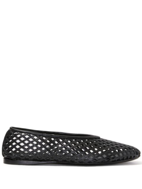 Proenza Schouler Tee Perforated ballerina shoes 