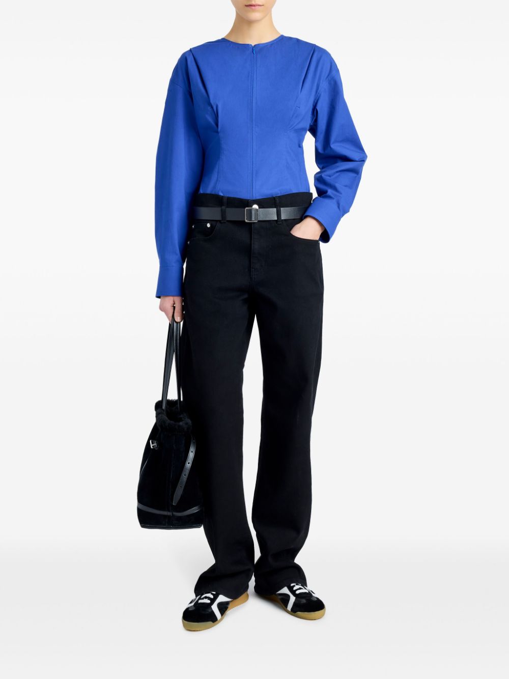 Proenza Schouler Ivonne shirt - Blue